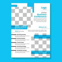 Corporate Flyer Design vector