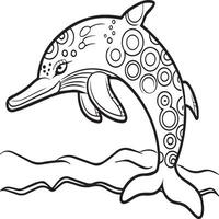 Animals coloring pages. Animal coloring pages for coloring book vector