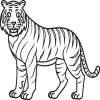 Animals coloring pages vector