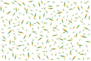 Illustration, Abstract of the flower buds on white background. vector