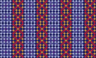 illustration pattern of the crass color on deep blue background. vector