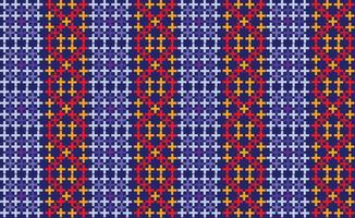 illustration pattern of the crass color on deep blue background. vector