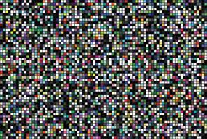 illustration wallpaper of the multi color in mini square background. vector