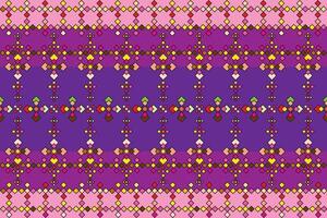 illustration wallpaper of the color square pattern on multi pink background. vector