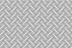 Illustration pattern of the Chinese clouds on light grey background. vector