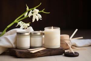 AI generated vanilla scent the artisan home photo