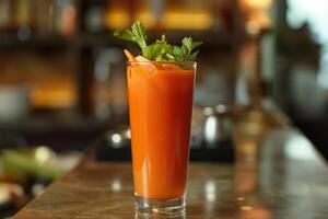 AI generated carrot juice is used to treat diabetes photo