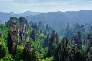 Zhangjiajie mountains, China photo