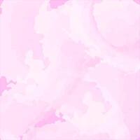 Pink sky and clouds with copy space. Delicate abstract watercolor background, texture basis for design. vector