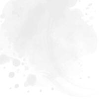 Abstract spots watercolor background. Hand drawn painted element. Black and white illustration. vector