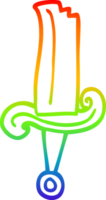 arc-en-ciel, gradient, ligne, dessin, dessin animé, bijoux, épée png