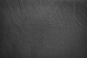 Black leather grunge texture photo