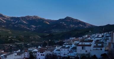 un hermosa medieval histórico ciudad en el Pirineos - quesada en el provincia de jaén. Andalucía. España. ibérico isla foto