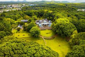 An old colonial-style house on the island of Mauritius.Museum on the island of Mauritius photo