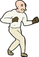 boxeur victorien de dessin animé png