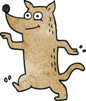 cão engraçado doodle dos desenhos animados png