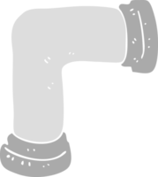 flat color illustration of pipe png