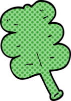 cartoon doodle leaf png