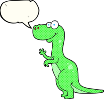 comic book speech bubble cartoon dinosaur png