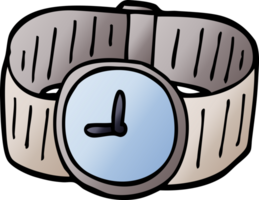 reloj de pulsera de garabato de dibujos animados png