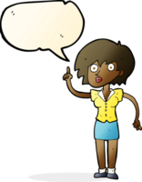 cartoon woman with question with speech bubble png