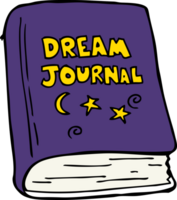 cartoon dream journal png