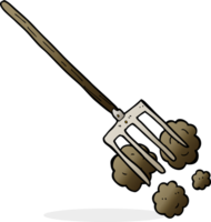 fourche de dessin animé png