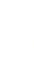desenho de giz de experimento científico png