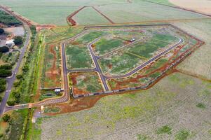 Racing road on the island of Mauritius photo