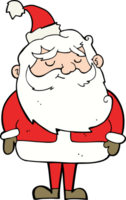 Cartoon-Weihnachtsmann png