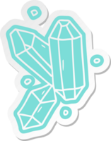 cartoon sticker of crystal gems png