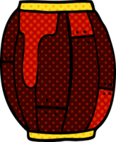 cartoon doodle of a barrel png