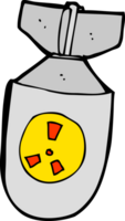 bomba atómica de dibujos animados png