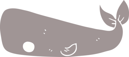 dessin animé doodle baleine png