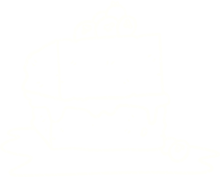 disegno con il gesso del dessert png