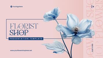 Florist Shop Presentation Template