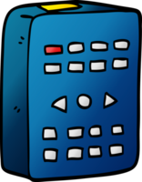 cartoon doodle old remote control png