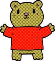 ours en peluche dessin animé png