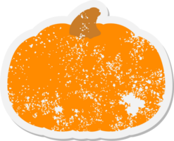 spooky halloween pumpkin grunge sticker png