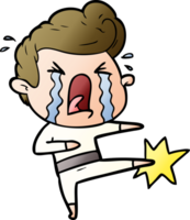 cartoon crying man png