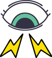 cute cartoon mystic eye png