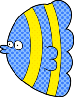 poisson exotique de dessin animé png