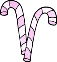 bastão de doces rosa doodle dos desenhos animados png