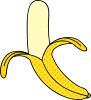 quadrinho livro estilo peculiar desenho animado banana png