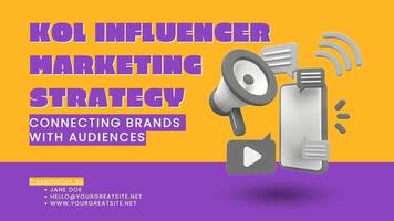 KOL Influencer Marketing Strategy Presentation Template