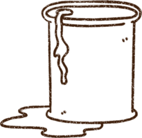 giftig verspilling houtskool tekening png