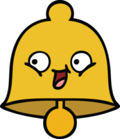 cute cartoon of a bell png