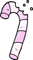 cartoon doodle pink candy cane png