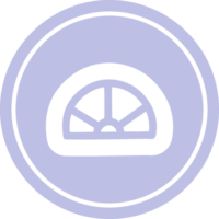 gradenboog wiskunde uitrusting circulaire icoon symbool png