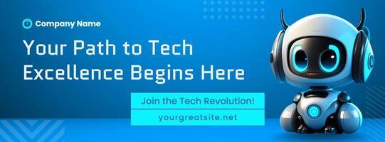 Technology Business Facebook Cover template
